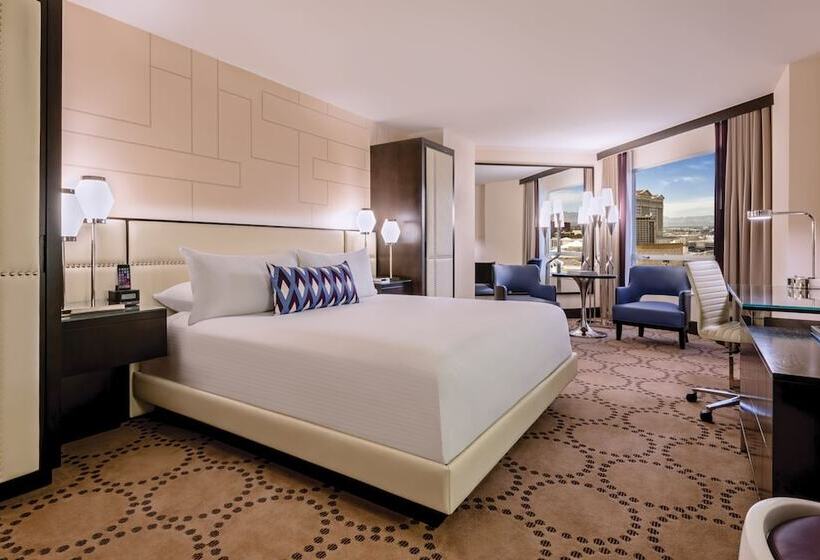 quarto Deluxe Cama King com Vistas, Harrah's Hotel and Casino Las Vegas