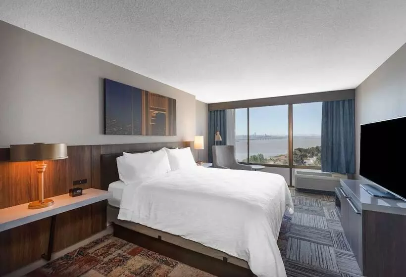 اتاق استاندارد با تخت دوبل و چشم‌انداز, Hilton Garden Inn San Francisco/oakland Bay Bridge