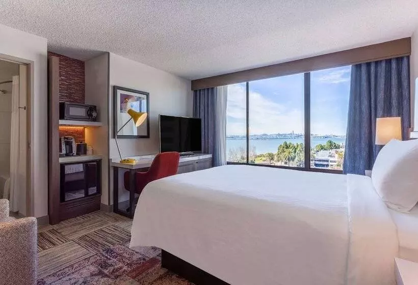 اتاق استاندارد با تخت دوبل و چشم‌انداز, Hilton Garden Inn San Francisco/oakland Bay Bridge