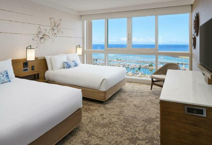غرفة كلوب مطلة على البحر, Prince Waikiki