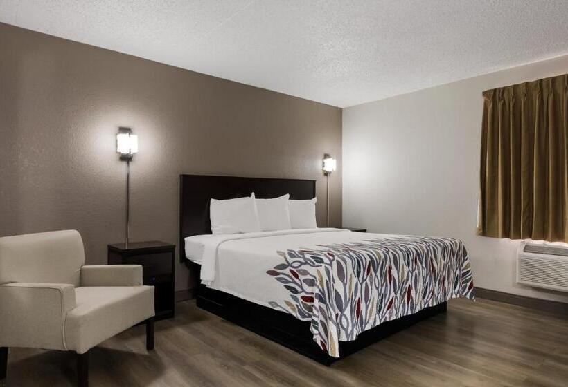 キングサイズベッドのスーペリアルーム, Red Roof Inn Hartford  New Britain