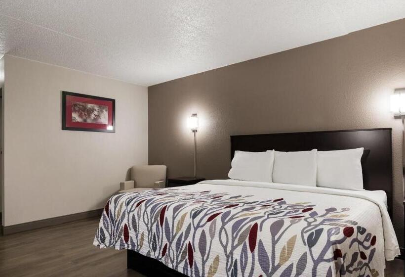 キングサイズベッドのスタンダードルーム, Red Roof Inn Hartford  New Britain