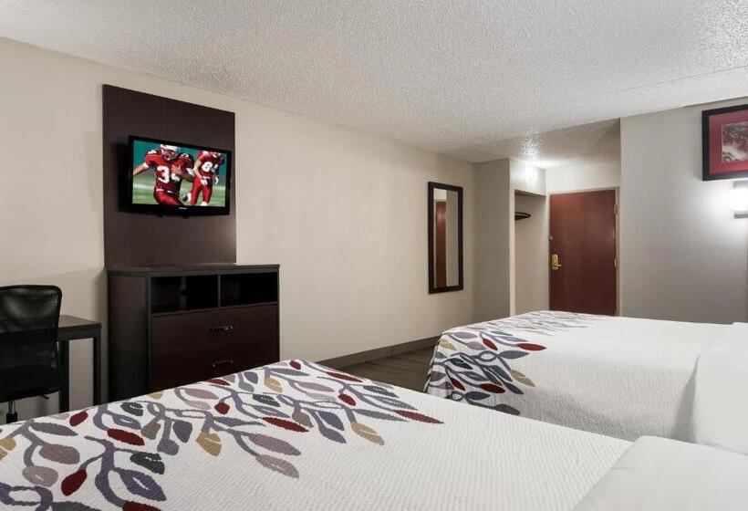 2ダブルベッドのスタンダードルーム, Red Roof Inn Hartford  New Britain