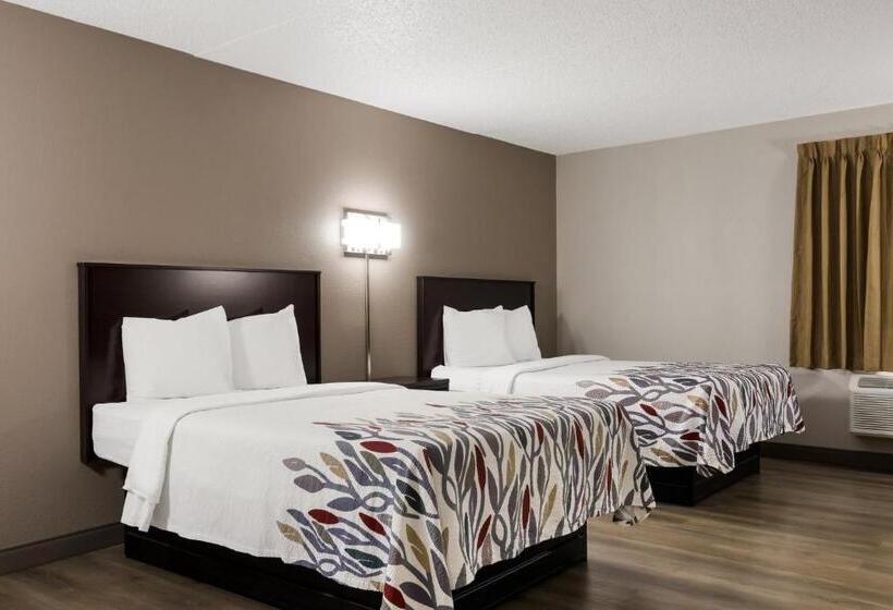2ダブルベッドのスタンダードルーム, Red Roof Inn Hartford  New Britain