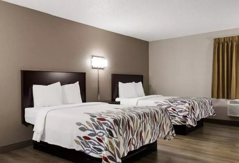 ２ダブルベッドのスタンダードルーム, Red Roof Inn Hartford  New Britain