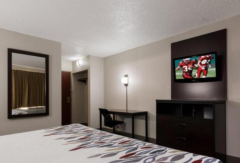 身障者適用キングサイズベッドルーム, Red Roof Inn Hartford  New Britain