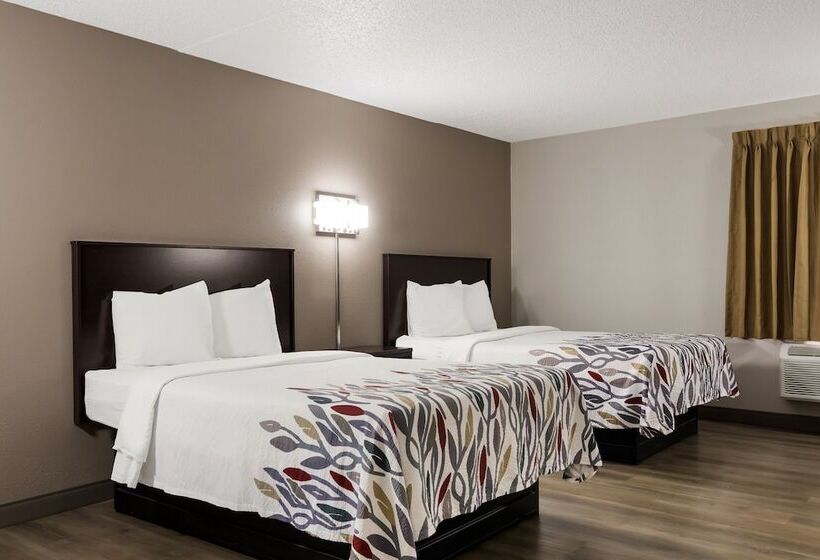 2ダブルベッドのスタンダードルーム, Red Roof Inn Hartford  New Britain