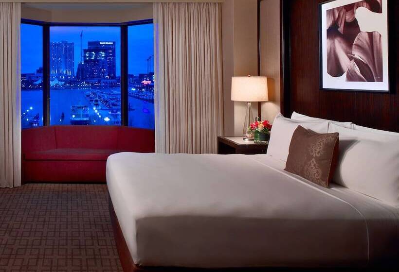 חדר סטנדרט, מיטה זוגית, מותאם לאדם עם מוגבלויות, The Royal Sonesta Harbor Court Baltimore