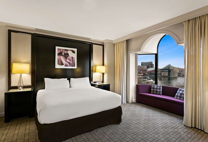 身障者適用ダブルベッド付きスタンダードルーム, The Royal Sonesta Harbor Court Baltimore