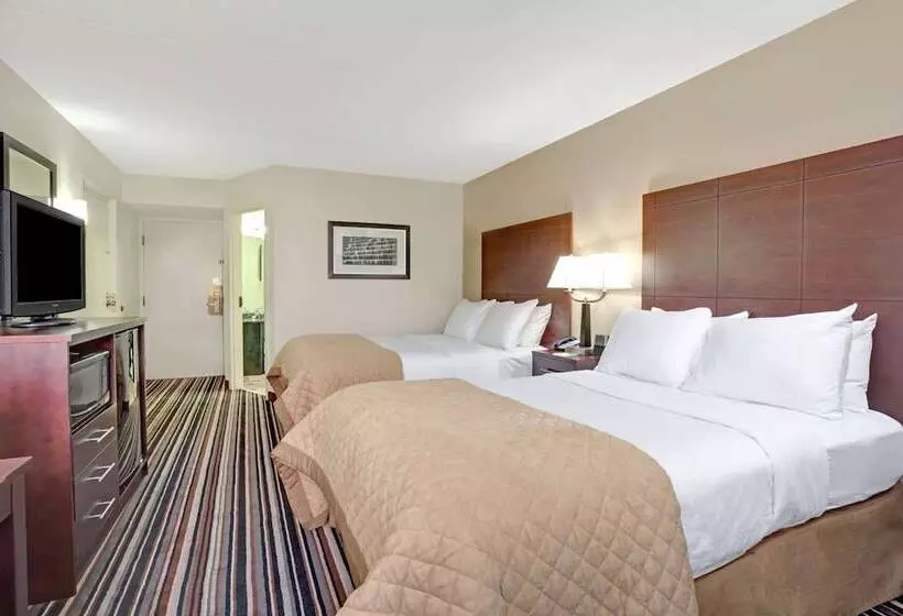 ２ダブルベッドのスタンダードルーム, Wyndham Garden Charlotte Airport Southeast