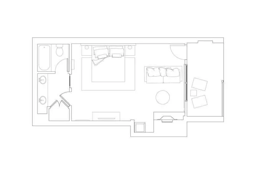 סוויטת ג'וניור, Bluebird Cady Hill Lodge