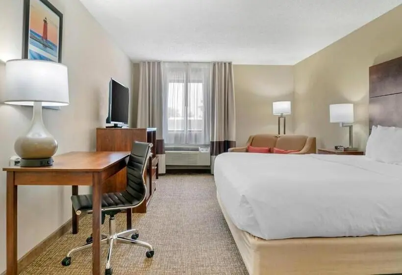キングサイズベッドのスタンダードルーム, Comfort Inn