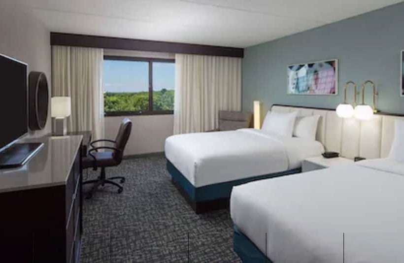 اتاق استاندارد با 2 تخت دوبل, Doubletree By Hilton Hotel Austin Northwest Arboretum