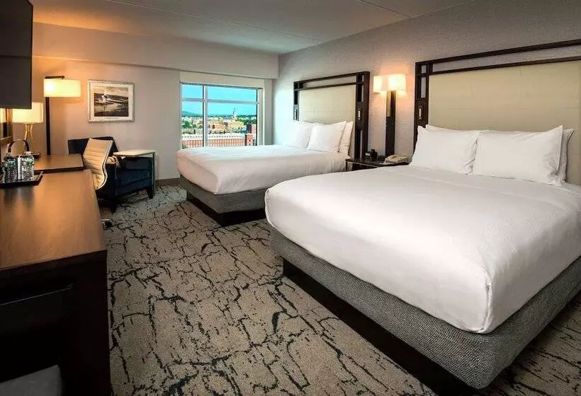 اتاق استاندارد با 2 تخت دوبل, Doubletree By Hilton Manchester Downtown