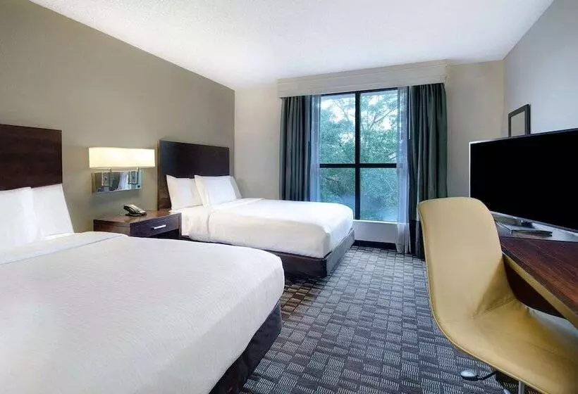 2ダブルベッドのスタンダードルーム, Embassy Suites By Hilton Jacksonville Baymeadows