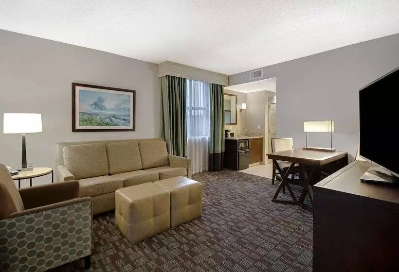 2ダブルベッドのスタンダードルーム, Embassy Suites By Hilton Jacksonville Baymeadows