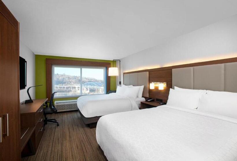 带2个双人床的标准工作室, Holiday Inn Express Charleston Civic Center, An Ihg