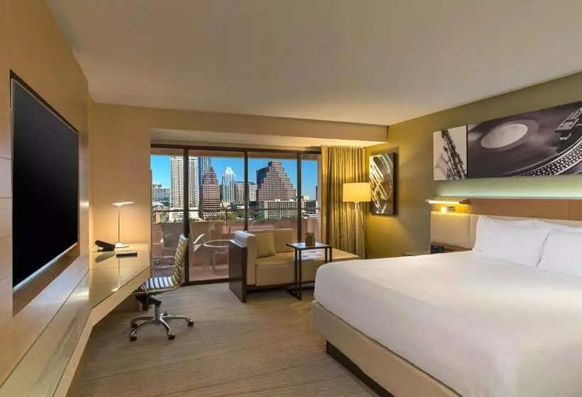 キングサイズベッドのスタンダードルーム, Hyatt Regency Austin