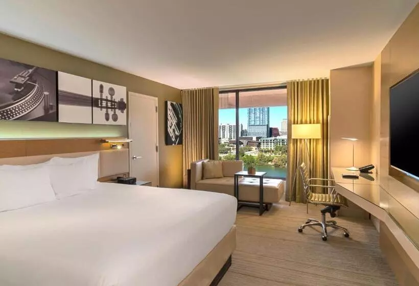 キングサイズベッドのスタンダードルーム, Hyatt Regency Austin