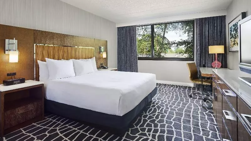 キングサイズベッドのスタンダードルーム, Hyatt Regency Princeton