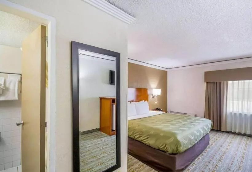 キングサイズベッドのスタンダードルーム, Quality Inn & Suites Kansas City   Independence I 70 East