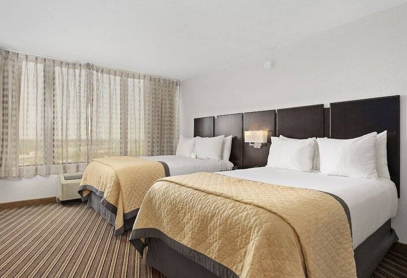 2ダブルベッドのスタンダードルーム, Wyndham Garden Norfolk Downtown