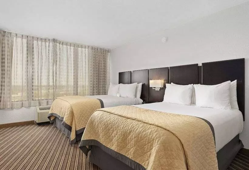 اتاق استاندارد با 2 تخت دوبل, Wyndham Garden Norfolk Downtown