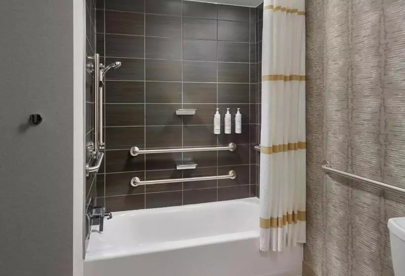 キングサイズベッドのスタンダードルーム, Chattanooga Marriott Downtown