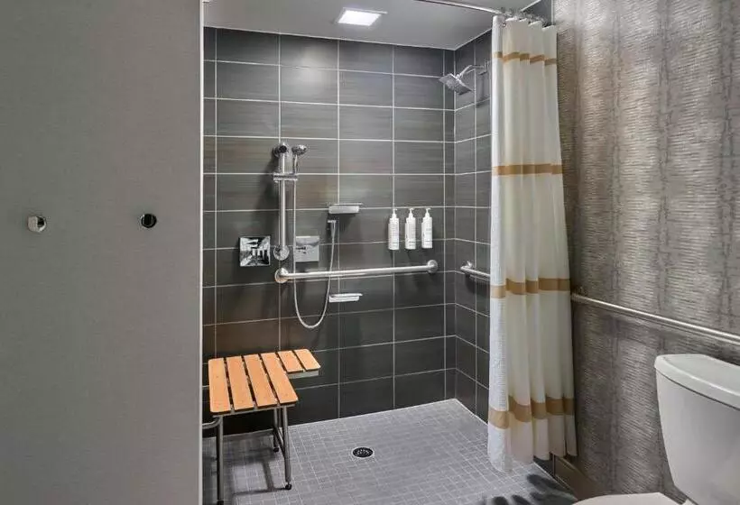 身障者適用キングサイズベッドルーム, Chattanooga Marriott Downtown