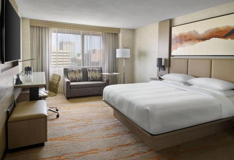 Chambre Standard Lit King Size Adaptée aux Personnes à Mobilité Réduite, Chattanooga Marriott Downtown