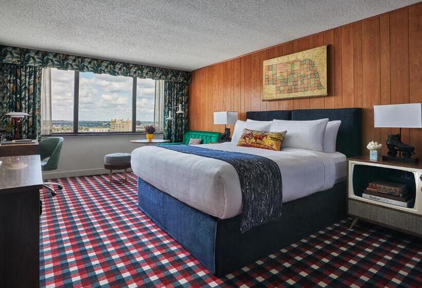 キングサイズベッドのスタンダードルーム, Graduate By Hilton Lincoln