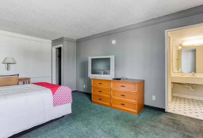 キングサイズベッドのスタンダードルーム, Sunset Inn Oklahoma City