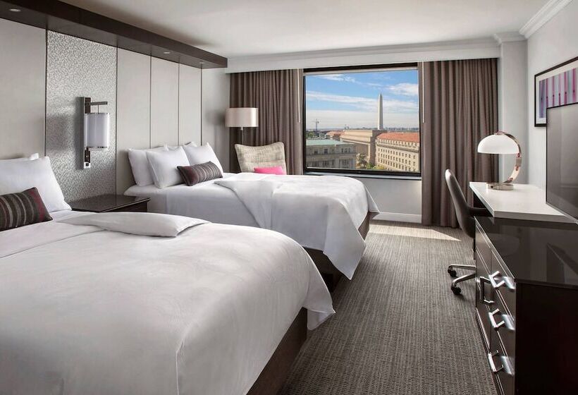 스탠다드 룸 더블 침대 2개, Jw Marriott Washington, Dc