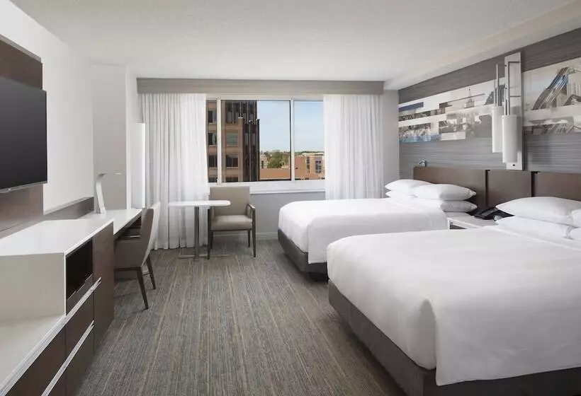 اتاق استاندارد با 2 تخت دوبل, Kansas City Marriott Country Club Plaza
