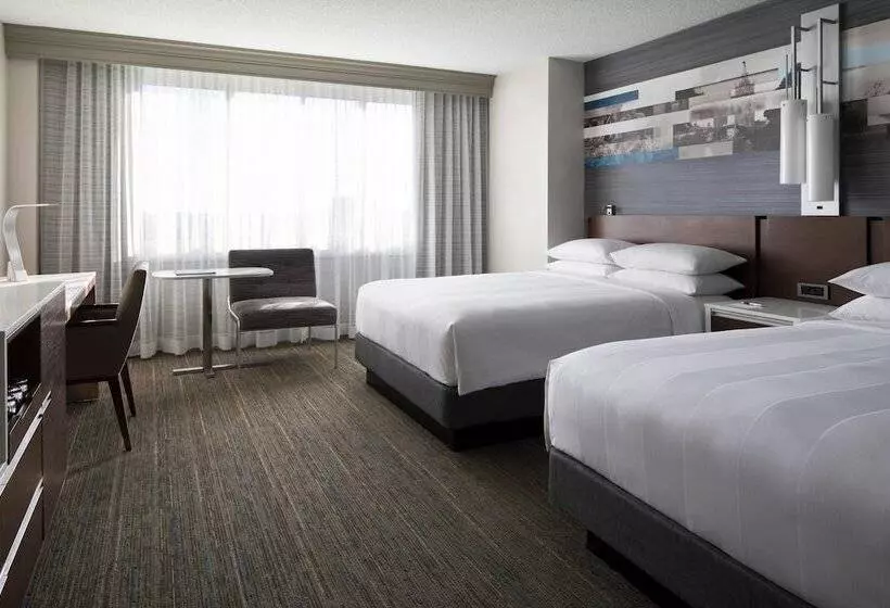 اتاق استاندارد با 2 تخت دوبل, Kansas City Marriott Country Club Plaza