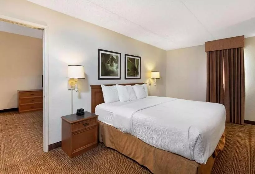 キングサイズベッドのスイートルーム, La Quinta Inn By Wyndham San Antonio I35 N At Rittiman Rd