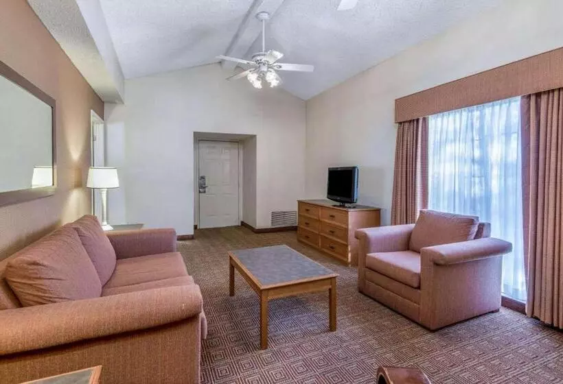 キングサイズベッドのスイートルーム, La Quinta Inn By Wyndham San Antonio I35 N At Rittiman Rd