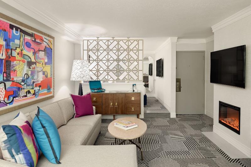 带大床的套房, Le Parc At Melrose