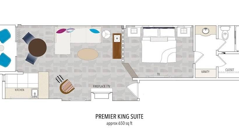 高级套房, Le Parc At Melrose