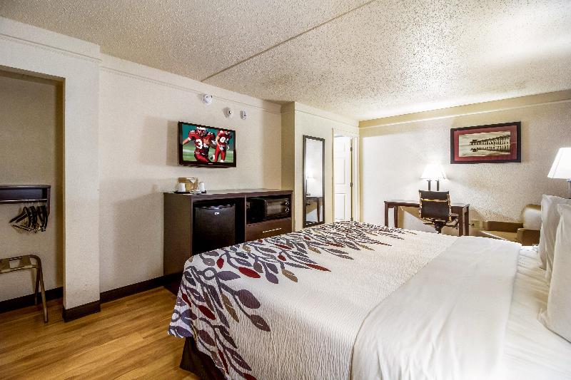 キングサイズベッドのデラックスルーム, Red Roof Inn Houston East  I10