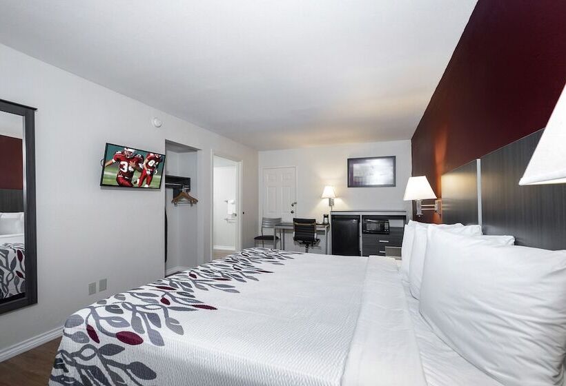 غرفة ديلوكس لذوى الاحتياجات الخاصة, Red Roof Inn Houston North   Fm1960 & I 45