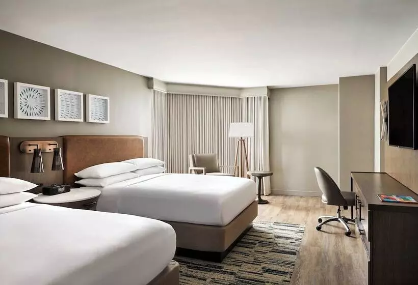 اتاق استاندارد با 2 تخت دوبل, San Antonio Marriott Rivercenter On The River Walk