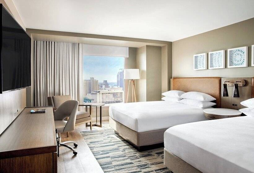 חדר סטנדרט שתי מיטות זוגיות, San Antonio Marriott Rivercenter On The River Walk