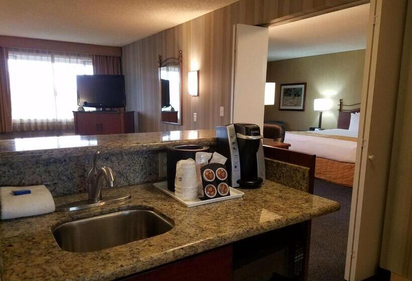 带大床的套房, Best Western Cascadia Inn