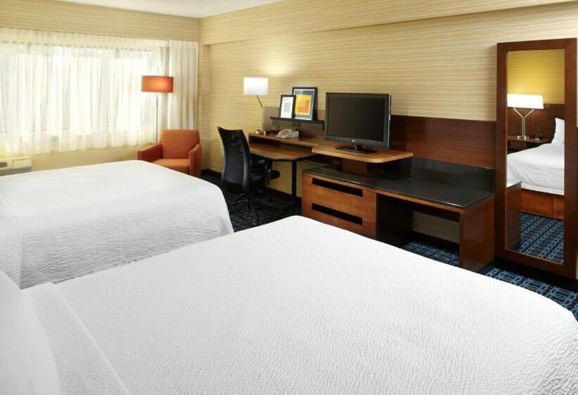 标准间, Fairfield Inn & Suites Parsippany