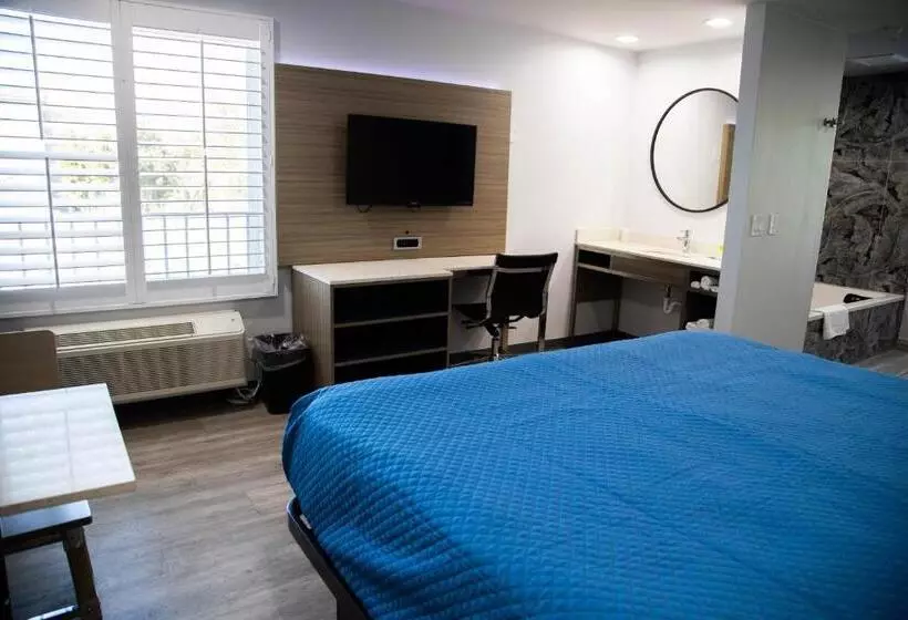 اتاق لوکس با تخت بزرگ, Pico Rivera Inn And Suites