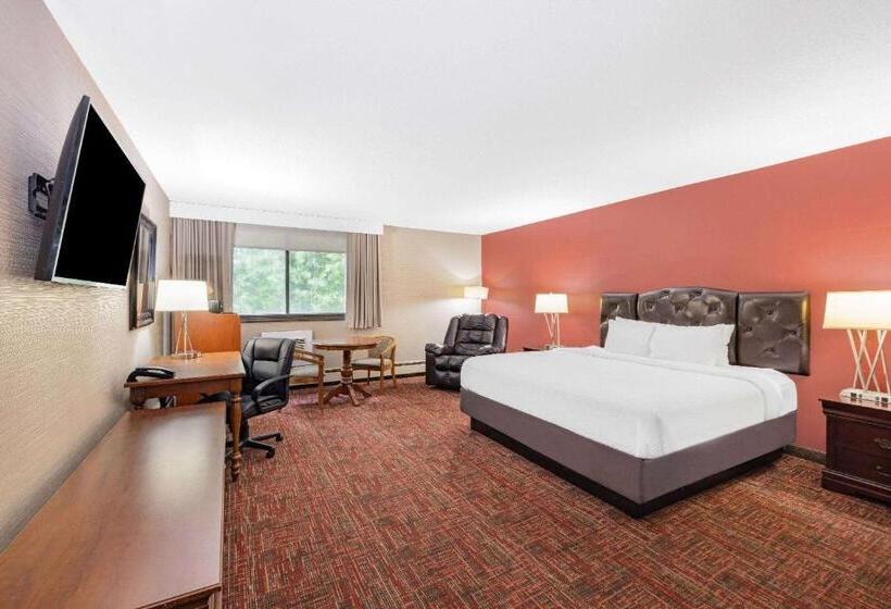 带大床的豪华间, Ramada By Wyndham Grand Forks
