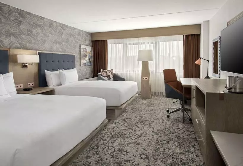 اتاق استاندارد با 2 تخت دوبل, Doubletree By Hilton Poughkeepsie