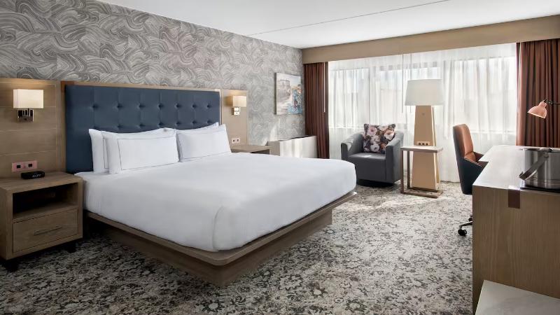 带大床的标准间, Doubletree By Hilton Poughkeepsie