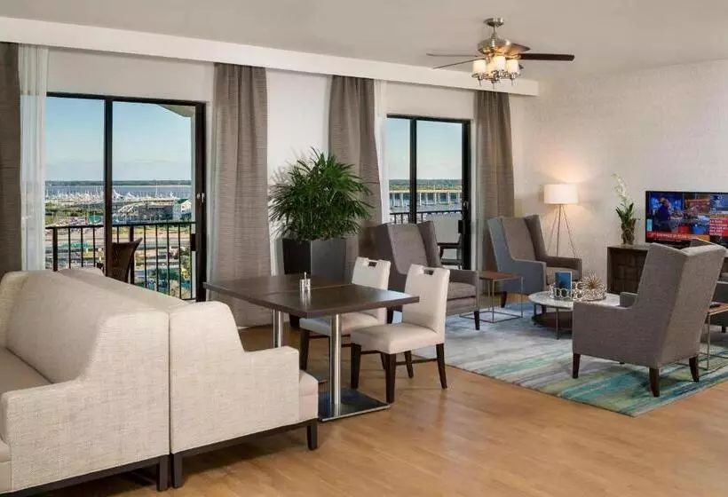 ダブルベッドスタンダードルーム, Charleston Marriott